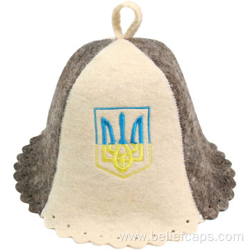 Wool 100% Russian Sauna hat